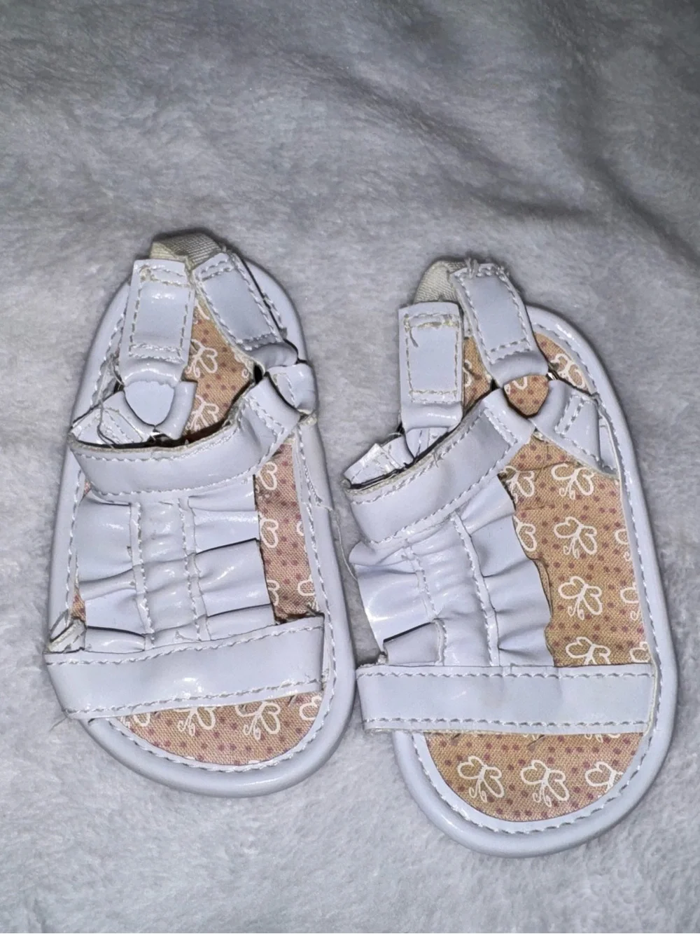 Lot of 4 boots, Shoes, and sandals for baby size 2